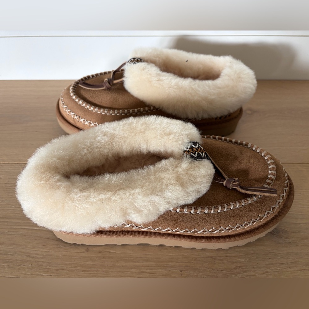 NEW UGG Tasman Alpine Women's Slipper 'Chestnut' | US 8